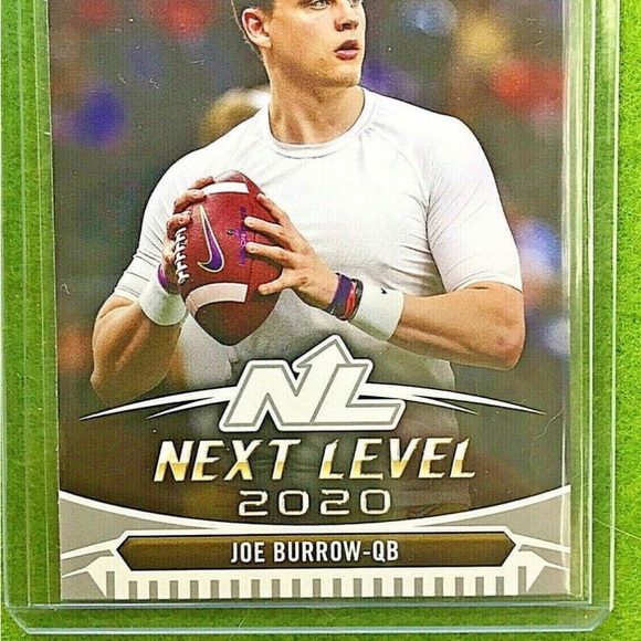 JOE BURROW ROOKIE CARD JERSEY #9 LSU RC 2020 Sage HIT Premier rare, no helmet ! - Picture 3 of 5